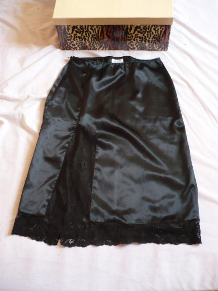 Jupe Satin et Dentelles